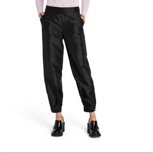 NWT Kika Vargas x Target Scallop Edge Pocket Tapered Pants plus size 2X black